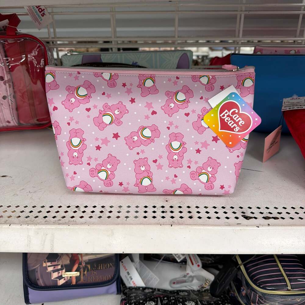 Care Bears Cheer Bear 2-Piece Travel Cosmetic Bag Set